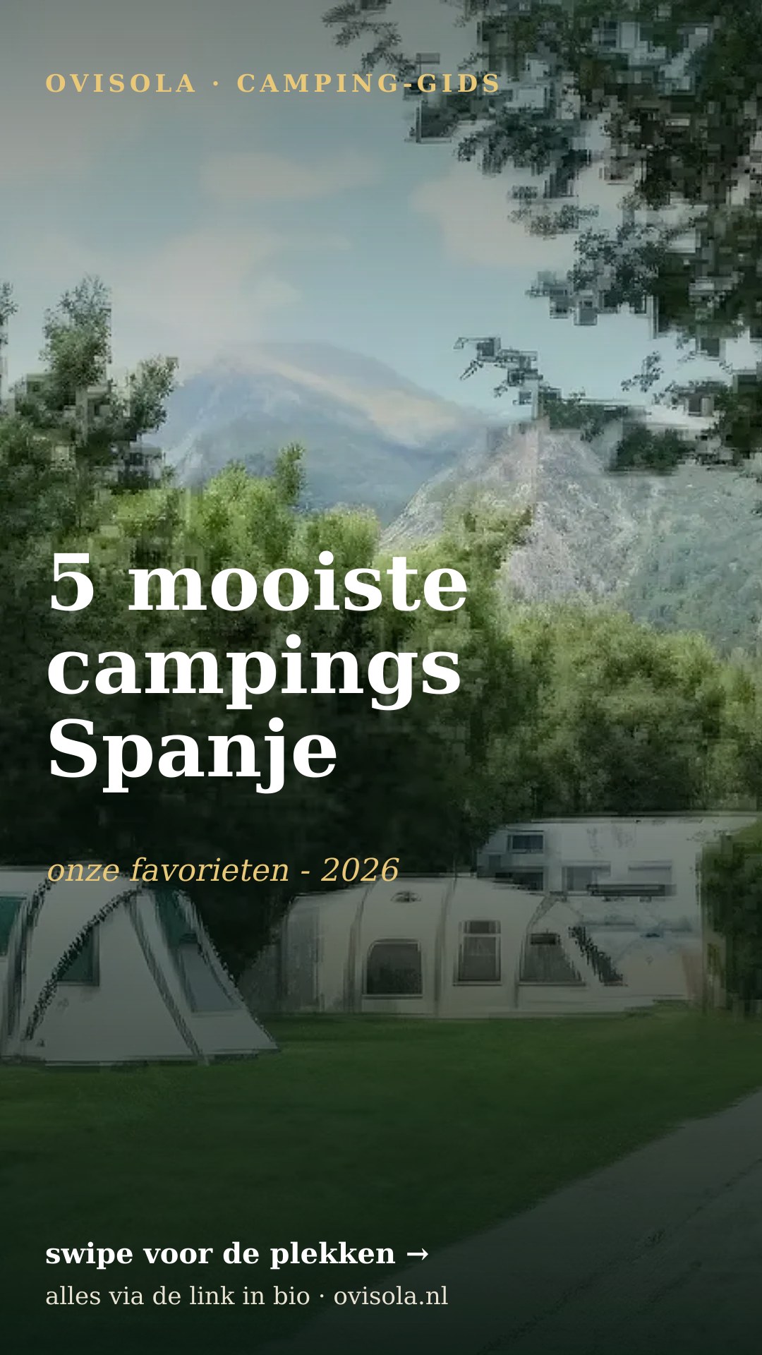 5 mooiste campings Spanje