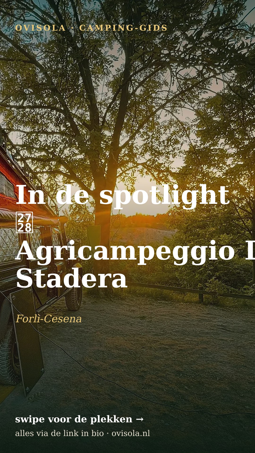 In de spotlight ✨ Agricampeggio La Stadera