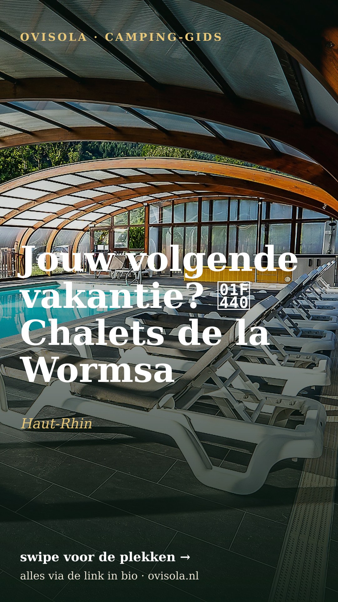 Jouw volgende vakantie? 👀 Chalets de la Wormsa