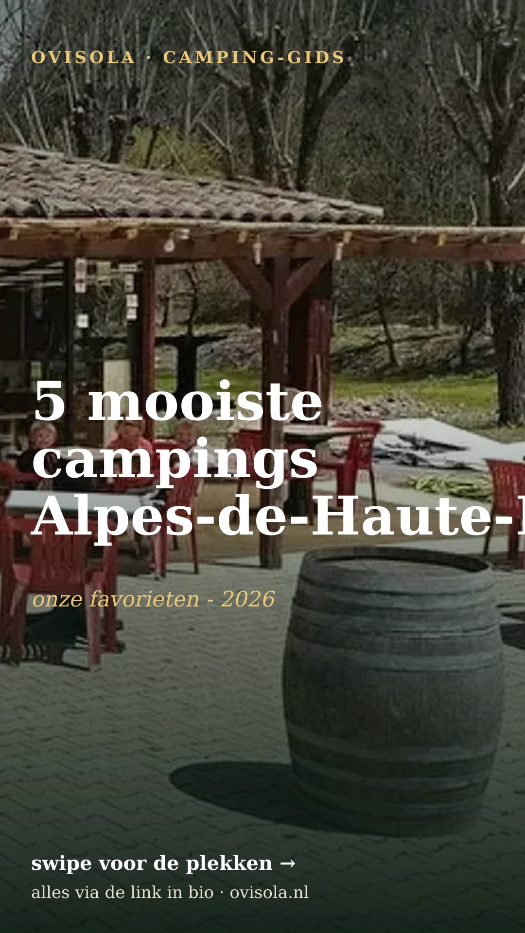 5 mooiste campings Alpes-de-Haute-Provence