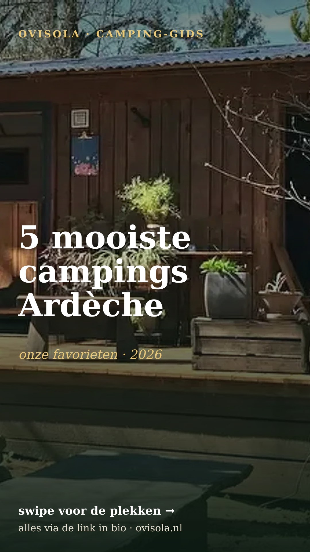 5 mooiste campings Ardèche