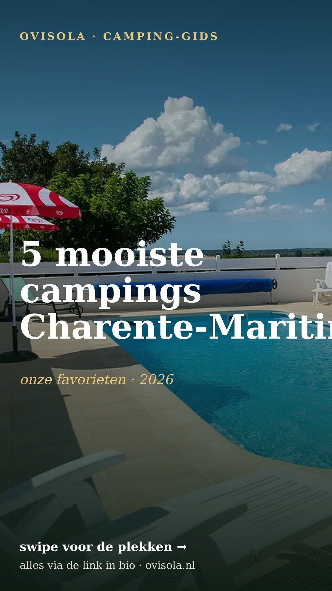 5 mooiste campings Charente-Maritime