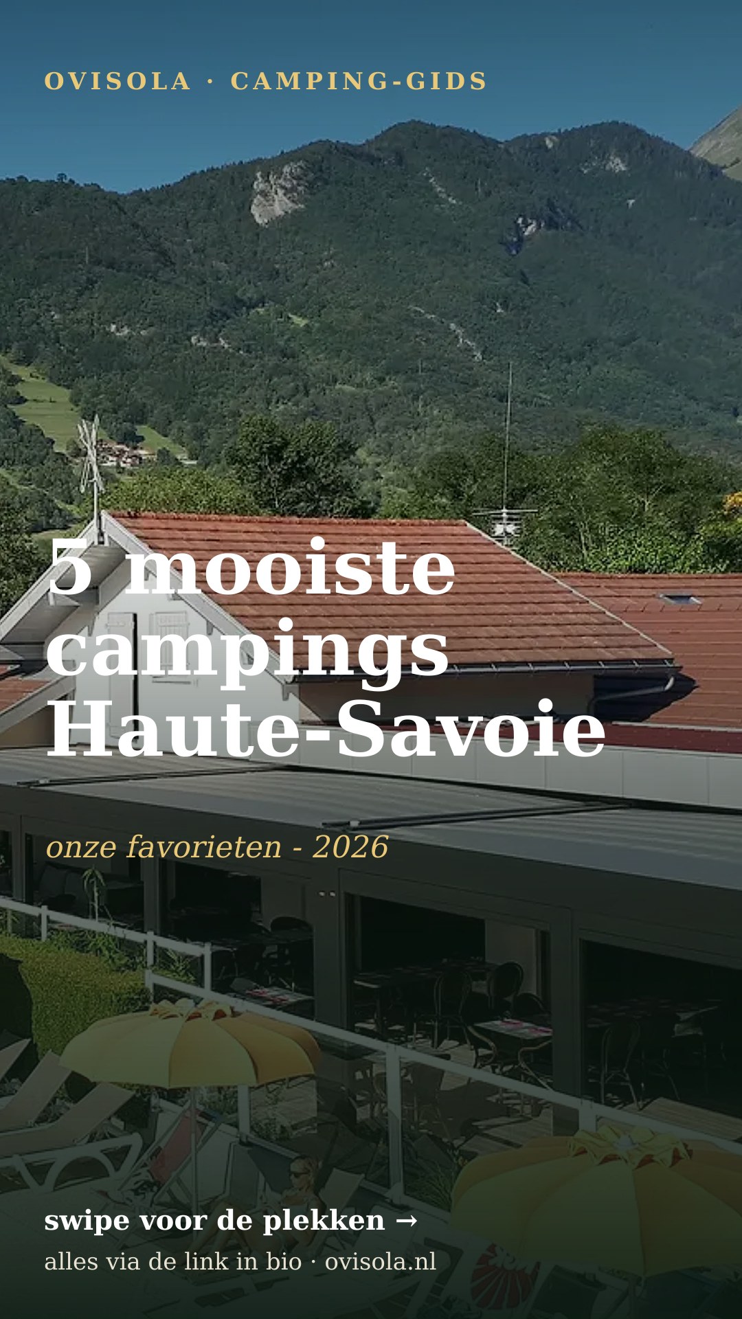 5 mooiste campings Haute-Savoie