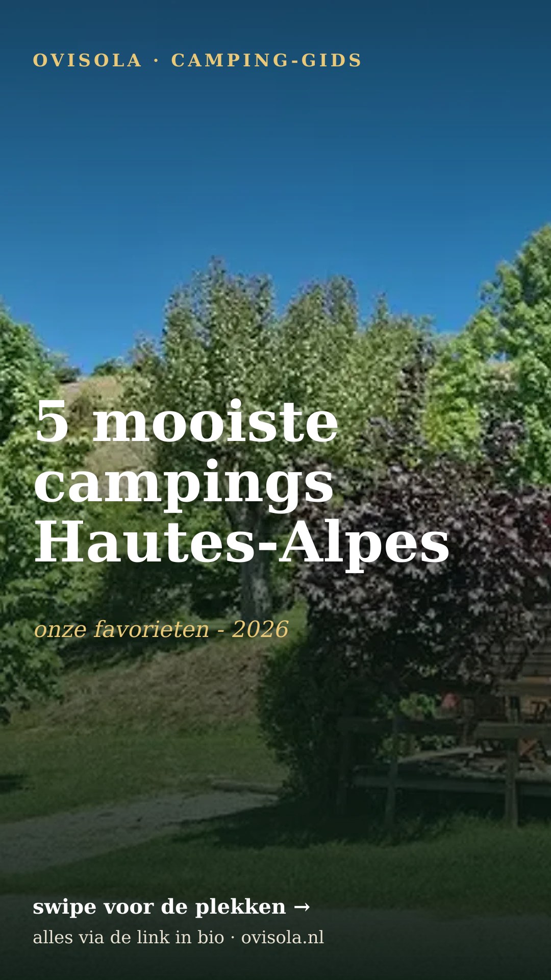 5 mooiste campings Hautes-Alpes