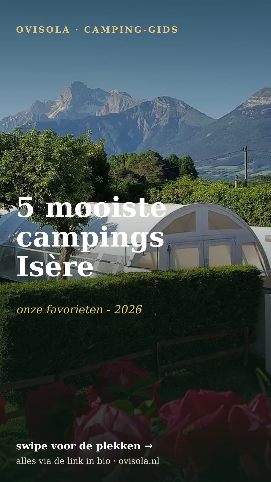 5 mooiste campings Isère