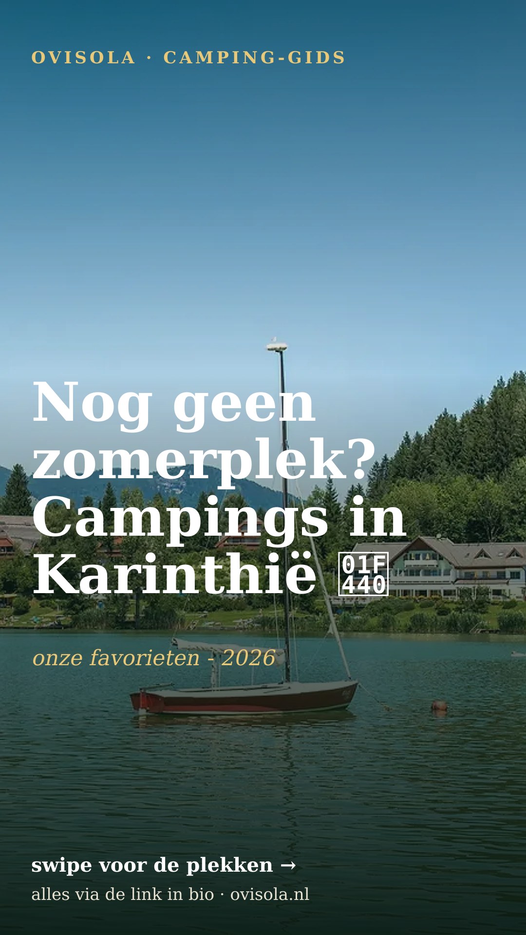 Nog geen zomerplek? Campings in Karinthië 👀