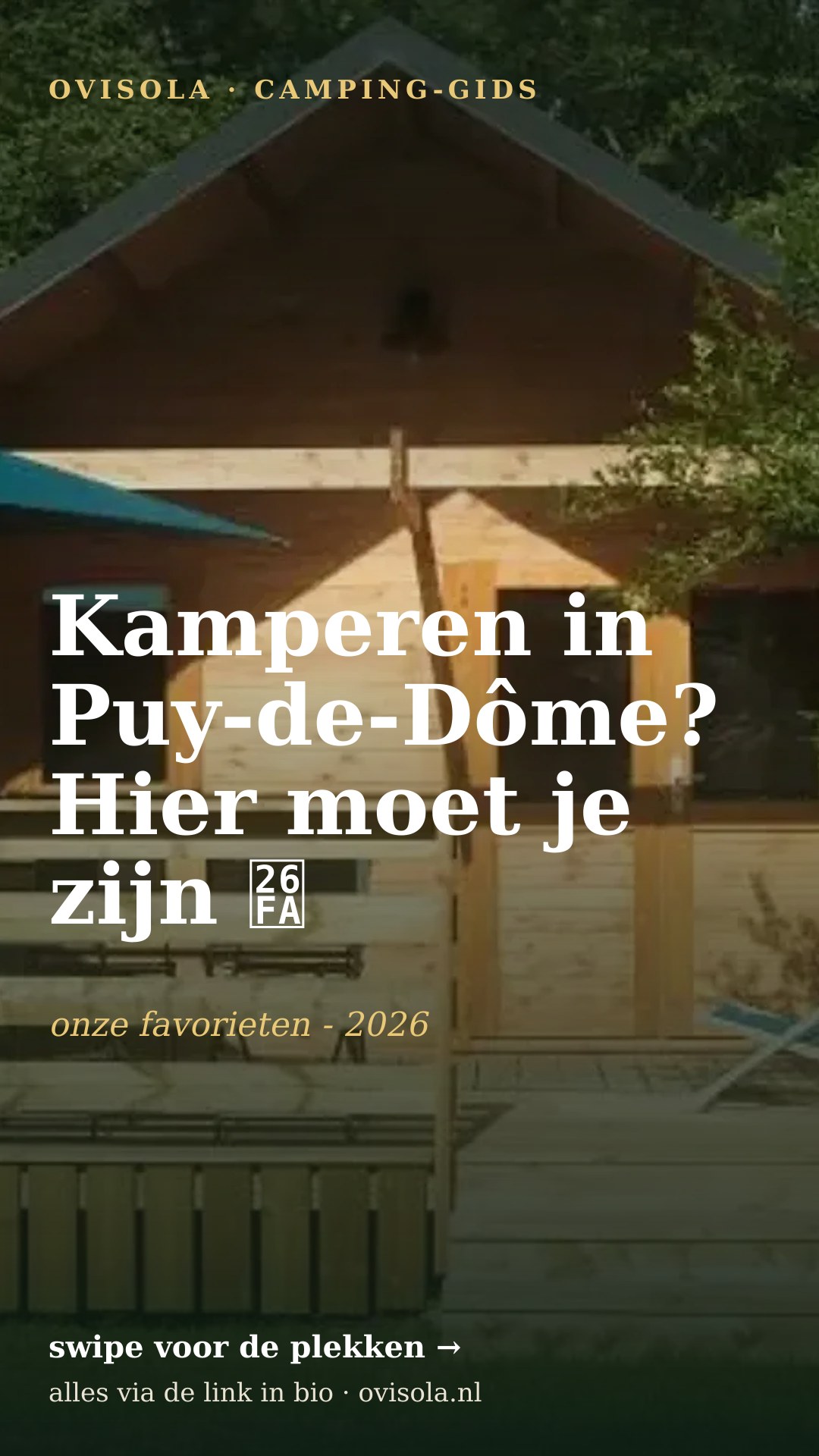 Kamperen in Puy-de-Dôme? Hier moet je zijn ⛺