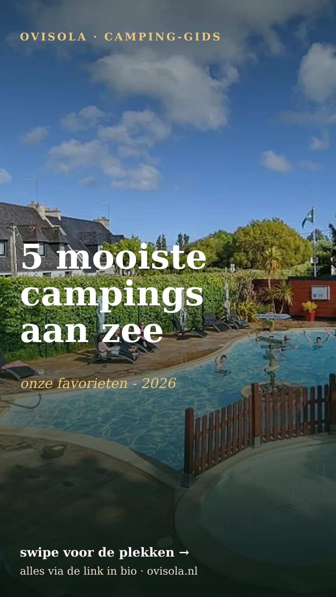 5 mooiste campings aan zee