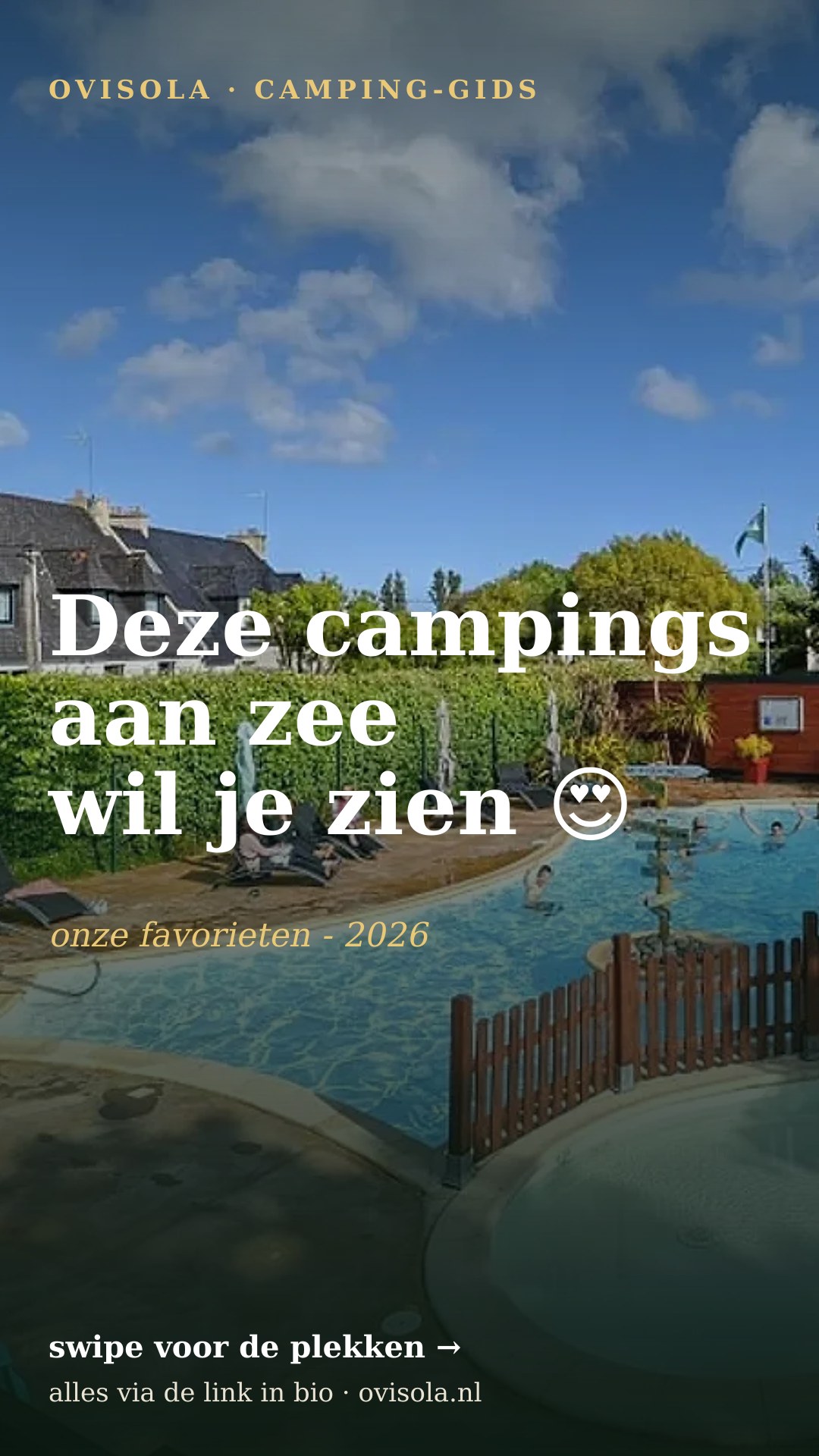 Deze campings aan zee wil je zien 😍