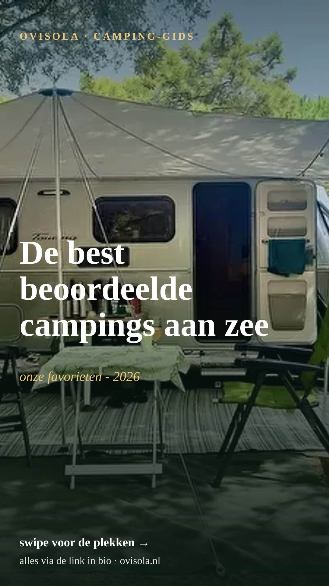 De best beoordeelde campings aan zee