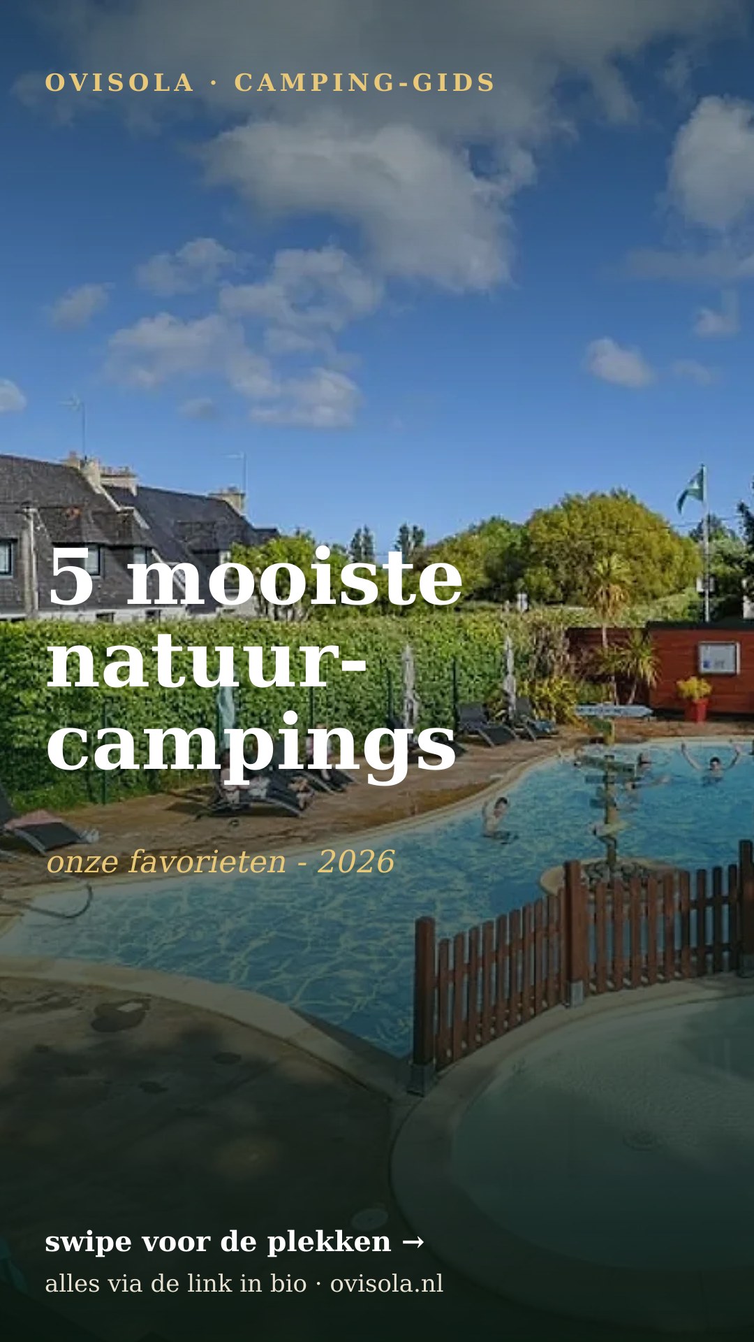 5 mooiste natuur- campings