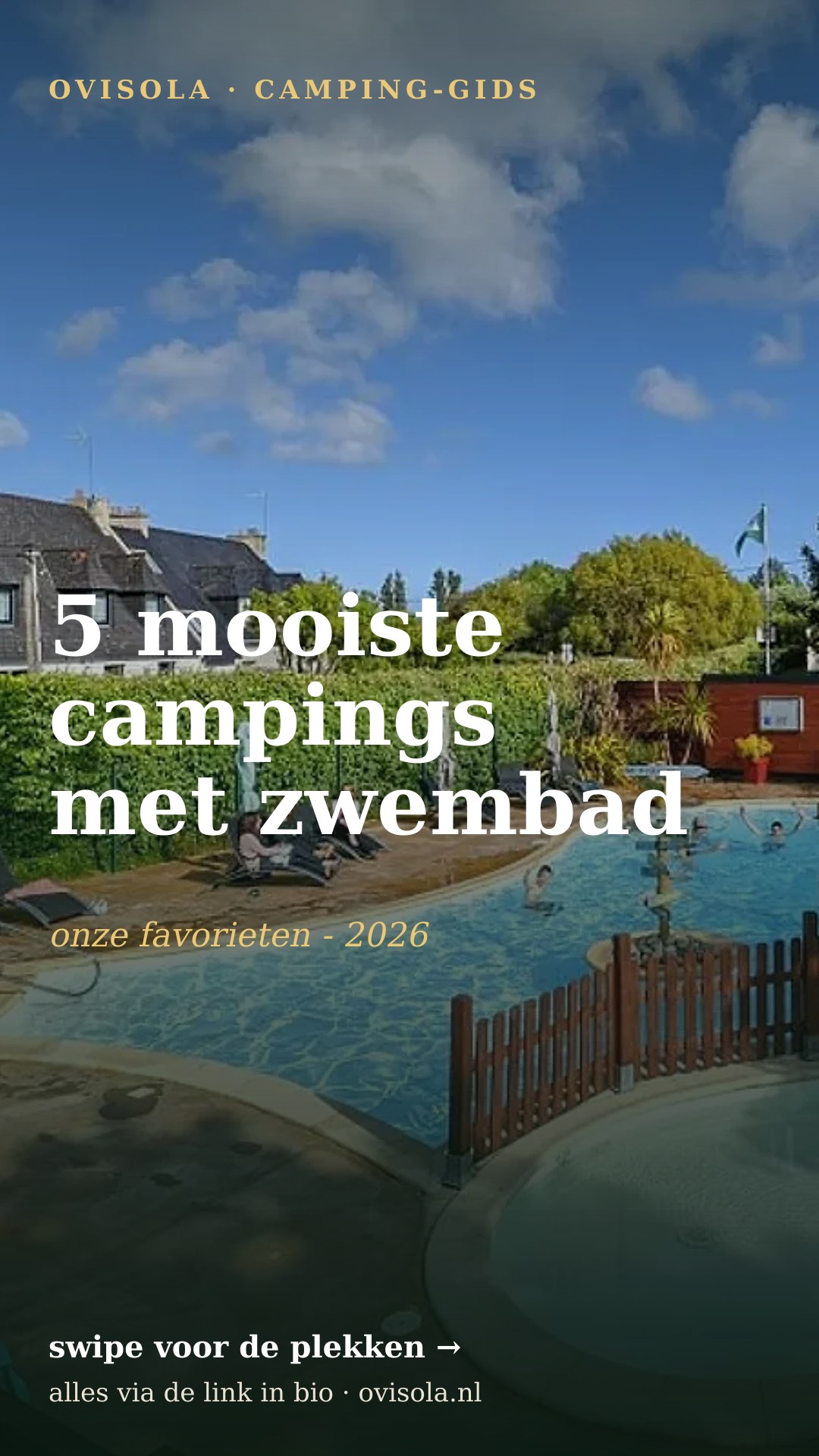 5 mooiste campings met zwembad
