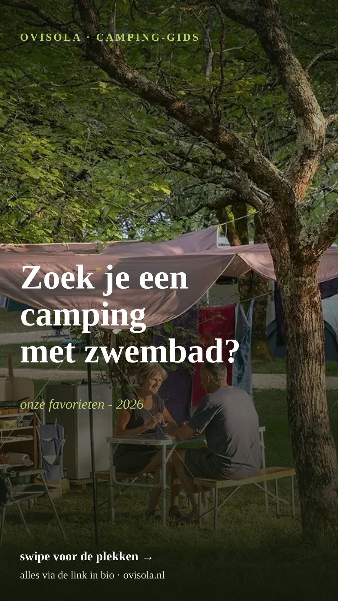 Zoek je een camping met zwembad? 👇