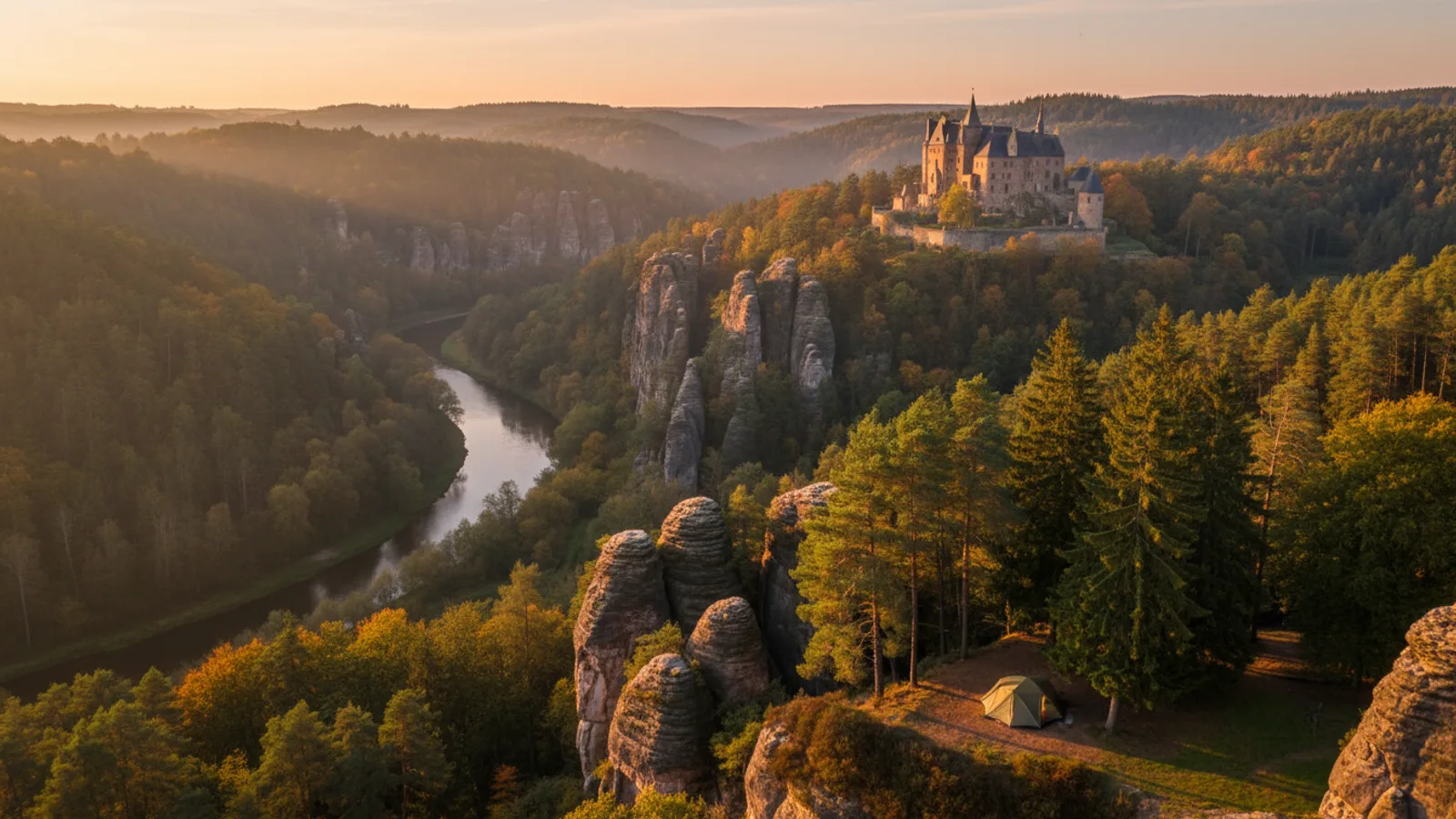 Les plus beaux campings en Luxemburg — avec Camping Simmerschmelz à l'honneur