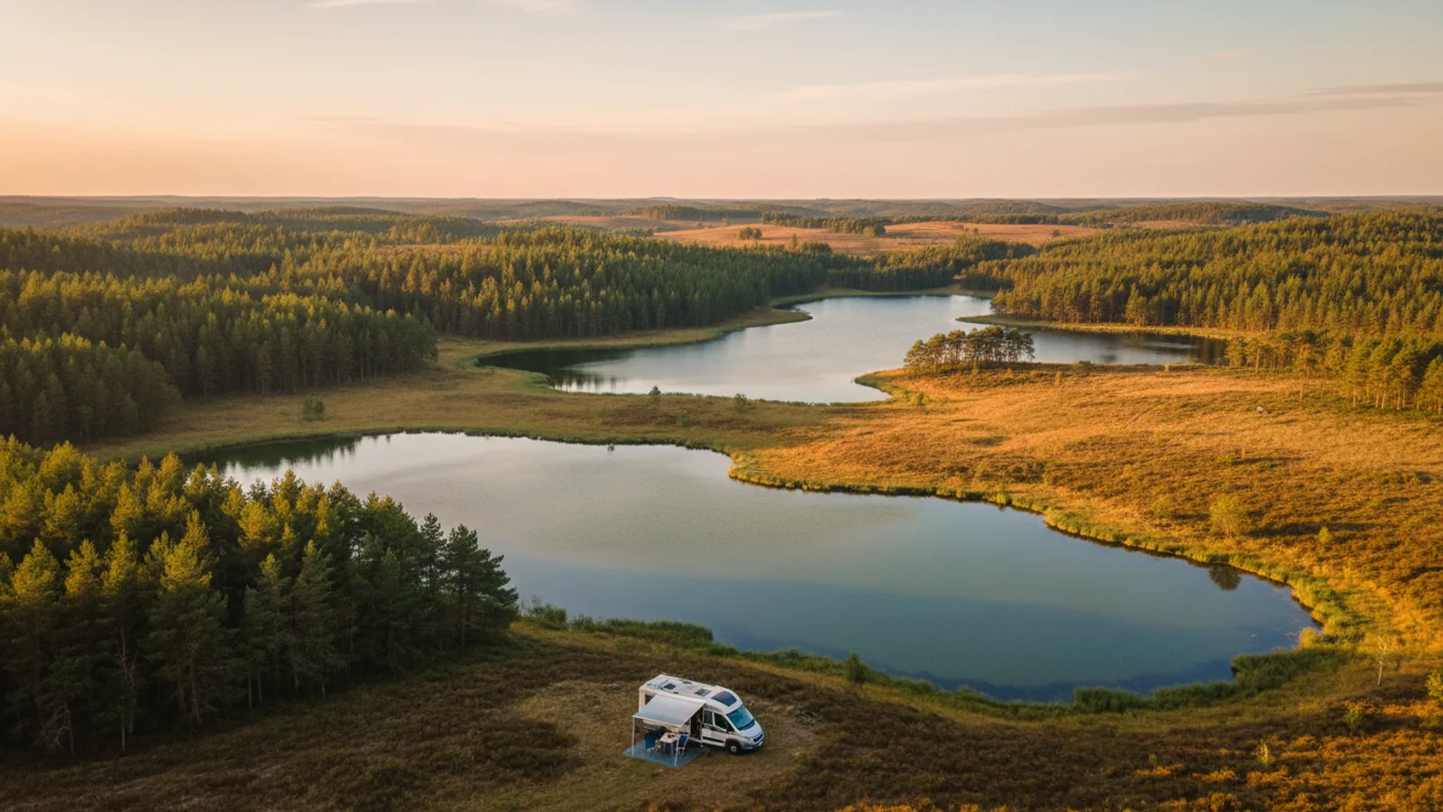 Les plus beaux campings en Midden-Jutland — avec Camping Gyvelborg à l'honneur